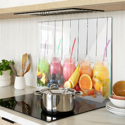 Glass chopping board Fruit cocktails with additives