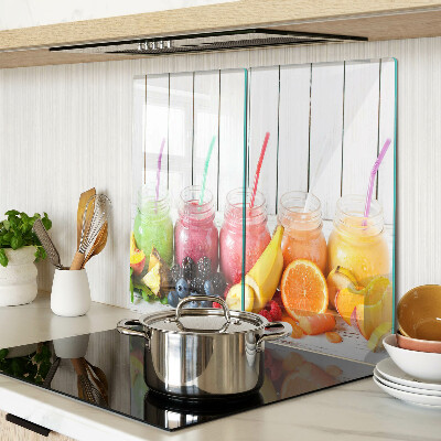 Glass chopping board Fruit cocktails with additives