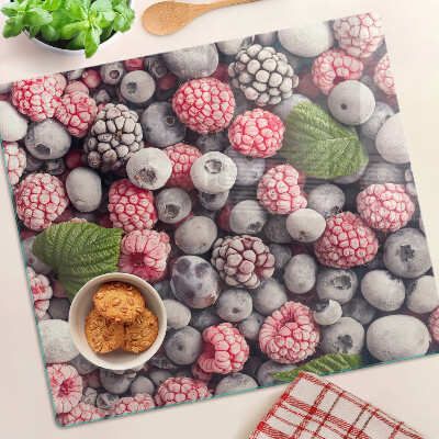 Glass chopping board Forest fruits