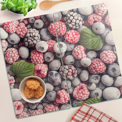 Glass chopping board Forest fruits