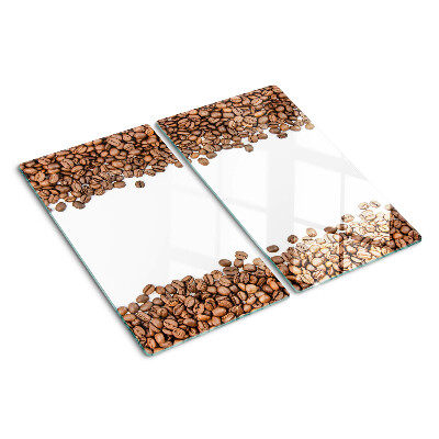 Glass kitchen board Coffee beans