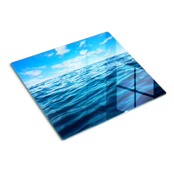 Glass kitchen board Sea and sky