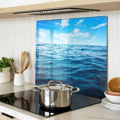 Glass kitchen board Sea and sky