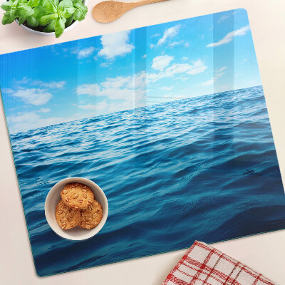 Glass kitchen board Sea and sky