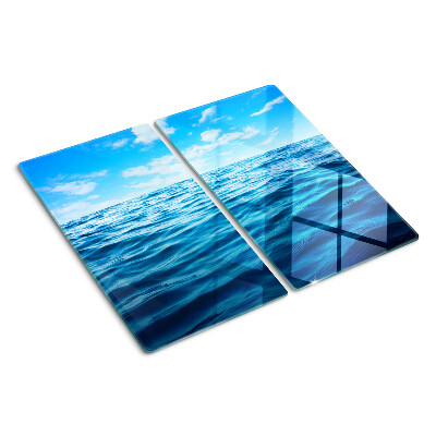 Glass kitchen board Sea and sky