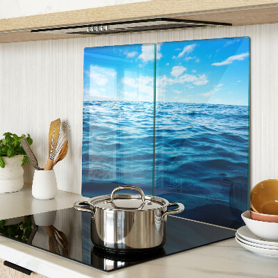Glass kitchen board Sea and sky