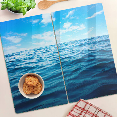 Glass kitchen board Sea and sky