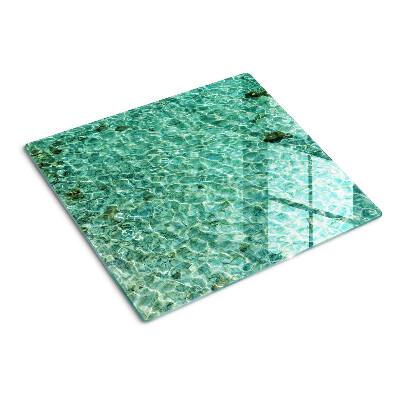 Glass chopping board Pool Water Pattern