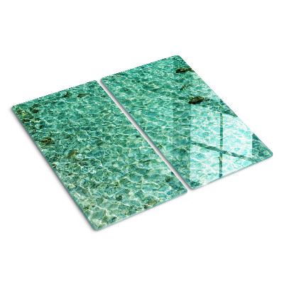 Glass chopping board Pool Water Pattern