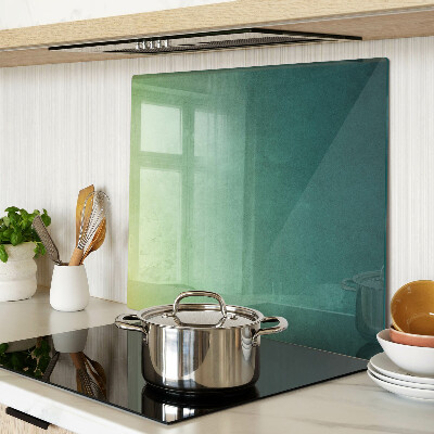 Glass kitchen board Gradient reflections in the window
