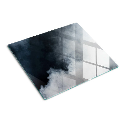 Glass kitchen board Fog and windows