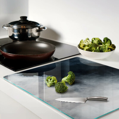 Glass kitchen board Fog and windows