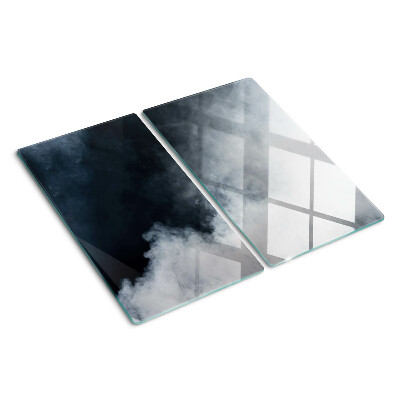 Glass kitchen board Fog and windows