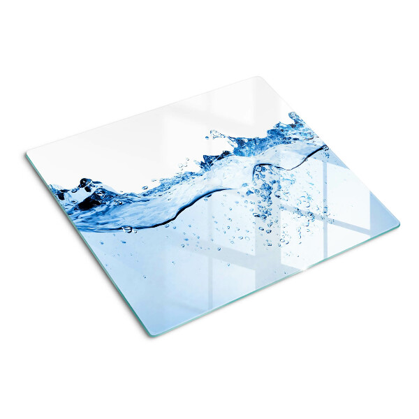 Glass kitchen board Water theme