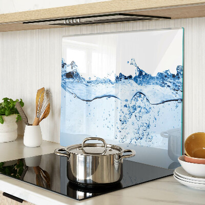 Glass kitchen board Water theme