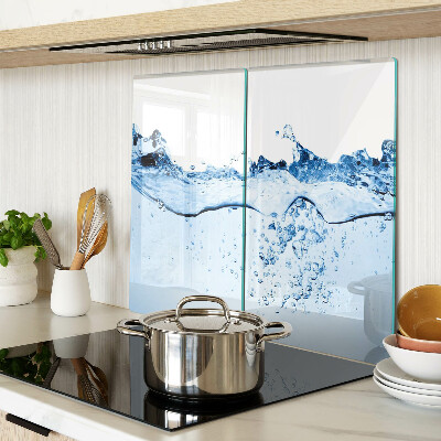 Glass kitchen board Water theme