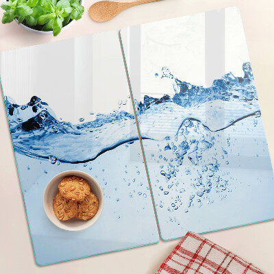 Glass kitchen board Water theme