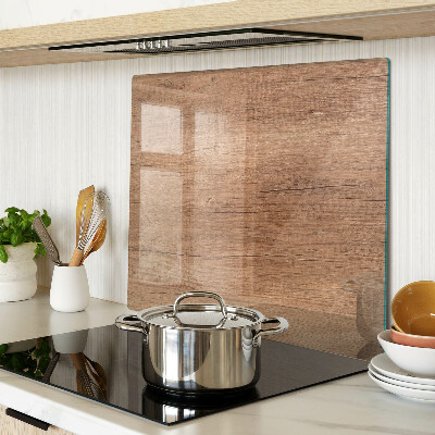 Glass chopping board Wood with window reflection