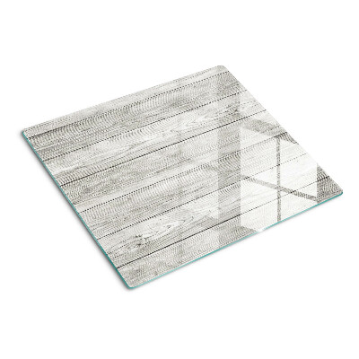 Glass chopping board Wooden board in shades of gray
