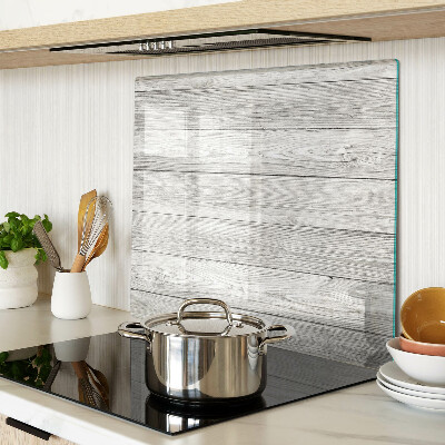 Glass chopping board Wooden board in shades of gray
