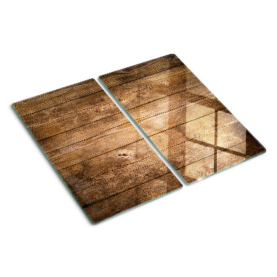 Glass kitchen board Wooden board with window