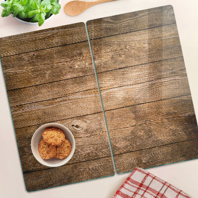 Glass kitchen board Wooden board with window