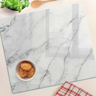 Glass chopping board Marble pattern