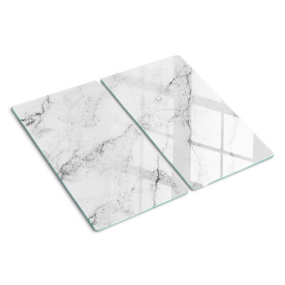 Glass chopping board Marble pattern