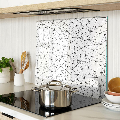 Glass chopping board Grid geometry