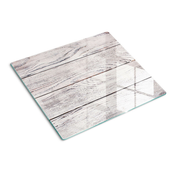 Glass chopping board Rustic style wooden board