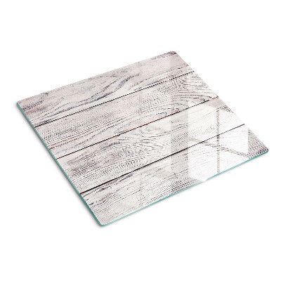 Glass chopping board Rustic style wooden board