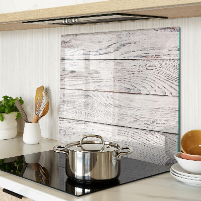 Glass chopping board Rustic style wooden board