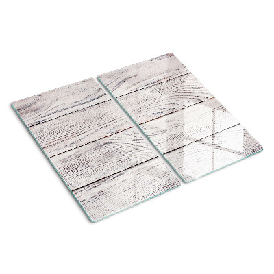 Glass chopping board Rustic style wooden board