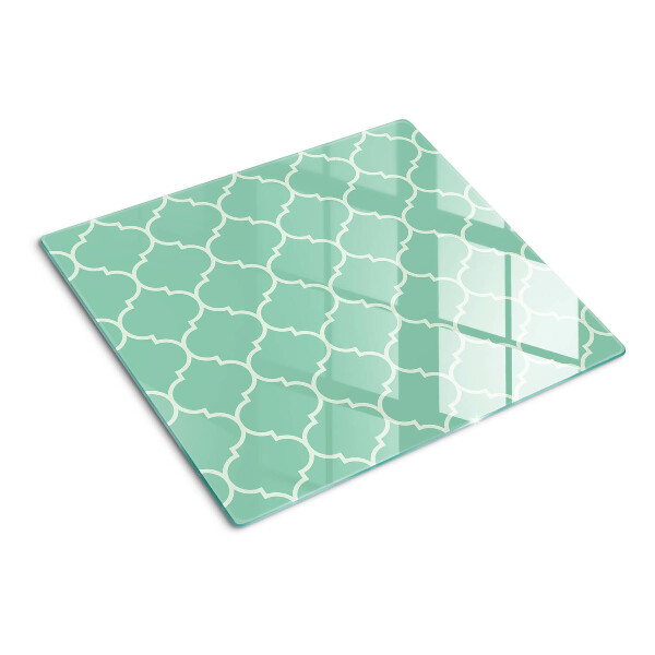 Glass kitchen board Moroccan pattern