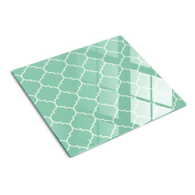 Glass kitchen board Moroccan pattern