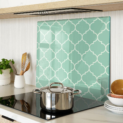 Glass kitchen board Moroccan pattern