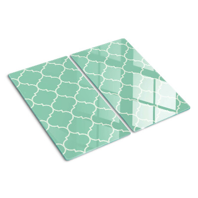 Glass kitchen board Moroccan pattern