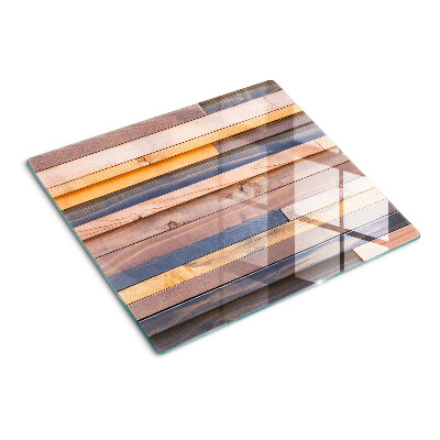 Glass chopping board Wood-tone boards