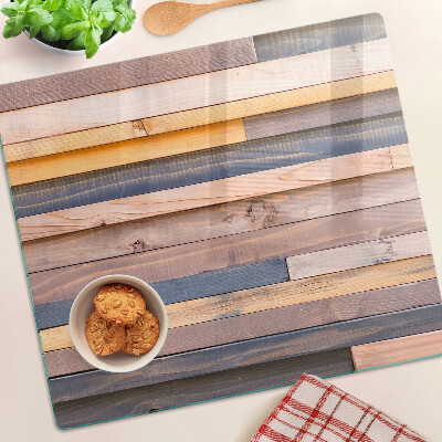 Glass chopping board Wood-tone boards