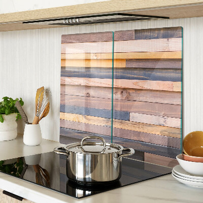 Glass chopping board Wood-tone boards
