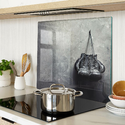 Glass chopping board Armchair in a minimalist interior