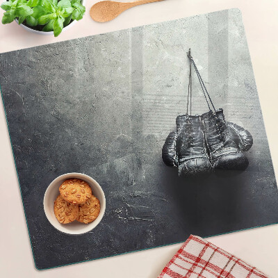 Glass chopping board Armchair in a minimalist interior