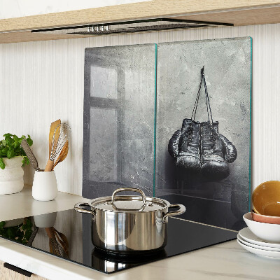 Glass chopping board Armchair in a minimalist interior