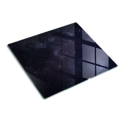 Glass kitchen board Cosmic universe with stars