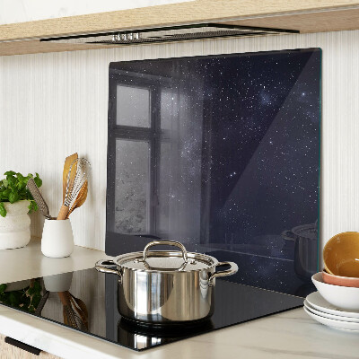 Glass kitchen board Cosmic universe with stars