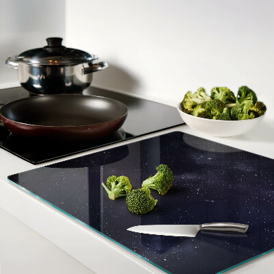 Glass kitchen board Cosmic universe with stars