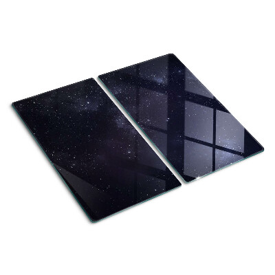 Glass kitchen board Cosmic universe with stars