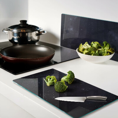 Glass kitchen board Cosmic universe with stars