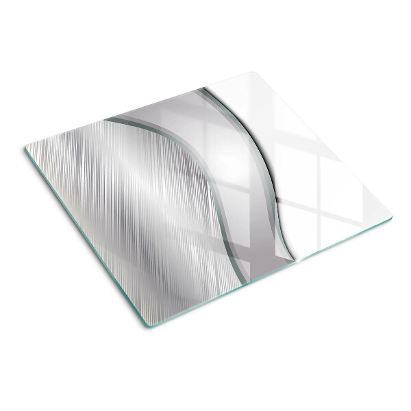 Glass kitchen board Abstract wavy pattern