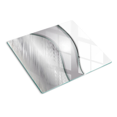 Glass kitchen board Abstract wavy pattern